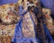 皮埃尔奥古斯特雷诺阿 - Camille Monet Reading